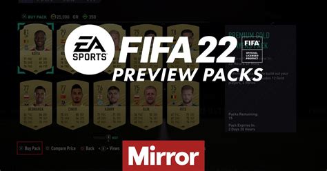 Fut Preview Packs Will Feature In Fifa 22 Ultimate Team From Launch