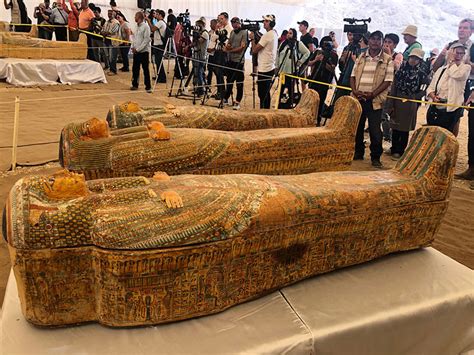 30 ancient coffins from 3 000 years ago discovered in luxor egypt twistedsifter