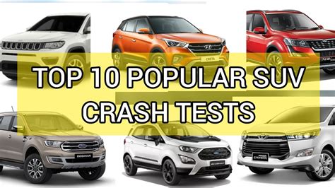 Top 10 Most Popular Suvs Crash Test Automobile Badi Fortuner