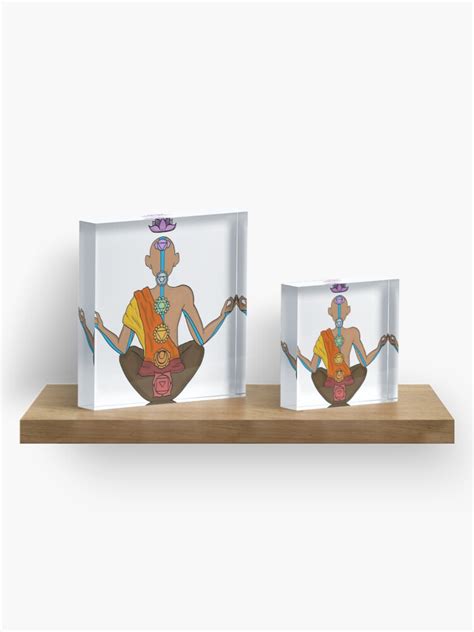 Aangs Meditation Acrylic Block For Sale By Carlydaehnick71 Redbubble