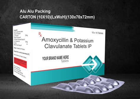 Generic Amoxycillin Mg Potassium Clavulanate Mg Tablets I