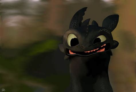Toothless Smile By Brighteyedirony On Deviantart Toothless Dont