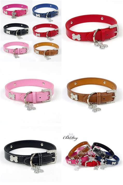 Cool cat collars for cats and kittens all in one place. Visit to Buy Free Shipping Leather Dog Collar Pet ...