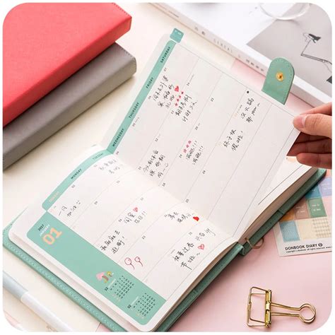 2017 Schedule Planner Weekly Monthly Yearly Planner Organizer Notebook