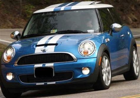 Mini Cooper 2 Color Viper Stripes Bonnet Boot And Roof Etsy