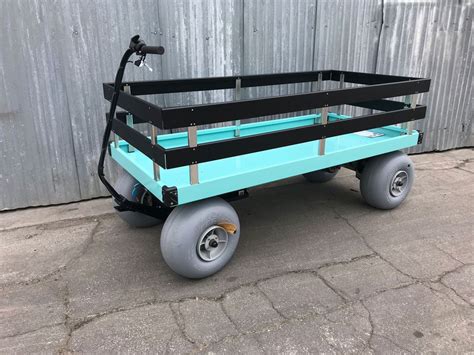 The Ultimate Motorized Beach Wagon Fully Electric Built In The Usa