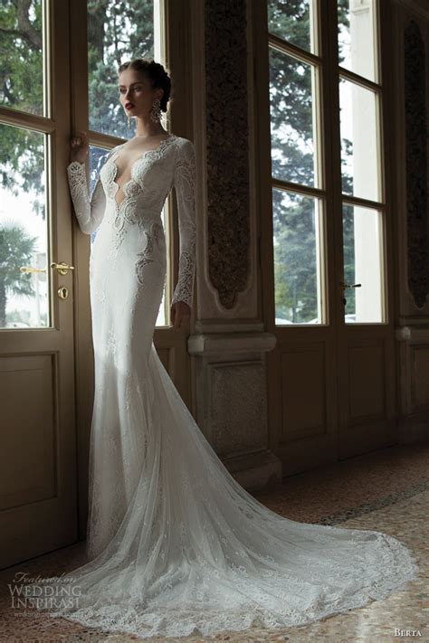 Berta Bridal Winter 2014 — Long Sleeve Wedding Dresses Wedding Inspirasi