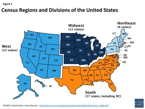 Usa Map Divided Into Regions Topographic Map Of Usa With States