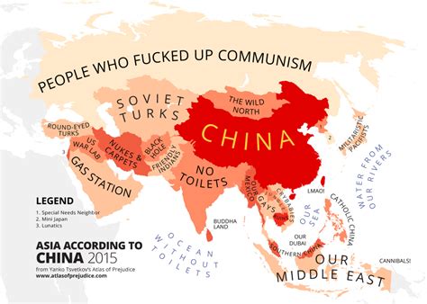 Asia according to China - Meme by nosherkhan :) Memedroid