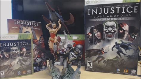 Injustice Gods Among Us Collectors Edition Unboxing Youtube