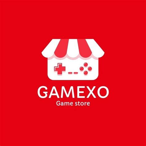 Red And White Modern Game Store Logo Template And Ideas For Design Fotor