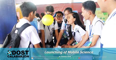 Dost Rizal Pfst Deped Rizal Launch Mobile Science
