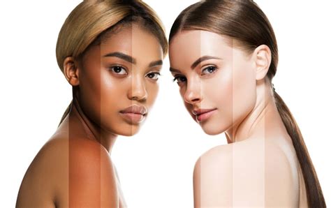 Skin Tone Chart How To Determine Your Skin Type Color And Undertones
