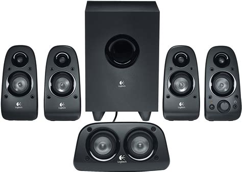 Openbox Logitech Z506 51 Surround Sound Speakers Black Retail