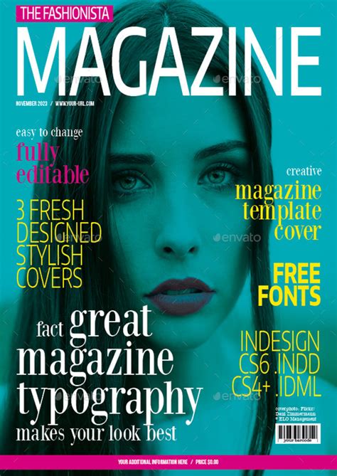 Magazine Cover Templates By Sectionsign Graphicriver