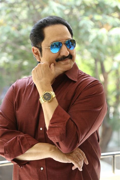 Telugu Actor Suman Stills At Satya Gang Movie Interview