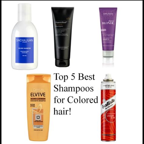 Top 5 Best Shampoos For Colored Hair