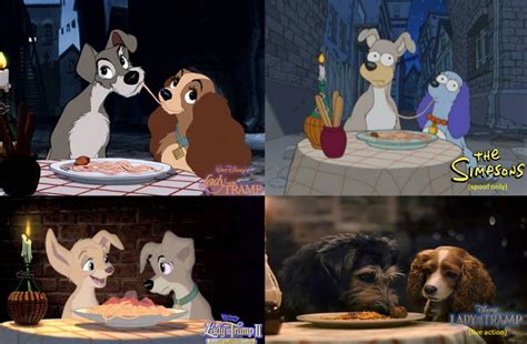 Lady And The Tramp Spaghetti Scenes By Jamnetwork On Deviantart Lady