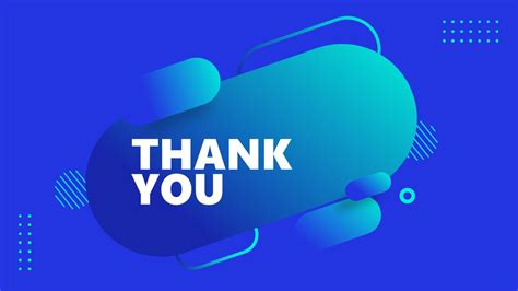 Modern Thank You Slide Template For PowerPoint SlideModel