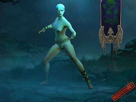 Diablo III Nude Mod Monk