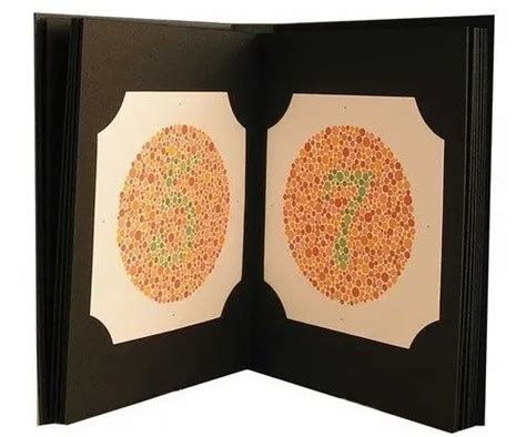 Ishihara Color Blindness Book At Rs 400peice Ishihara Test Book In