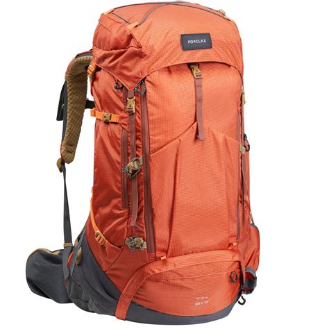 Mens Trekking Backpack 6010 L Mt500 Air Forclaz Decathlon