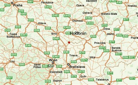 Hodonín, jihomoravký kraj, czech republic. Hodonín Location Guide
