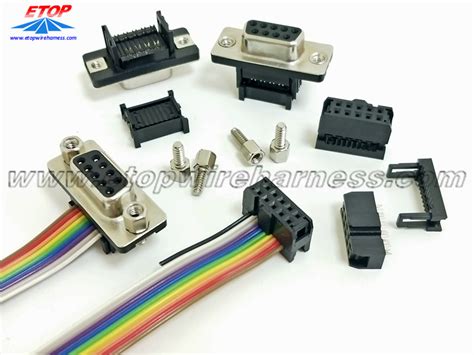 Best Flat Ribbon Idc Cable Assembly With Strain Relief Manufacturer