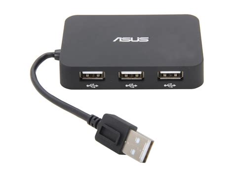 Asus Black 90 Xb3k00ex00000 Asus Usb Hub And Ethernet Port Combo