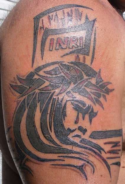 6 crown of thorns tattoo. Tribal Tattoo - Jesus