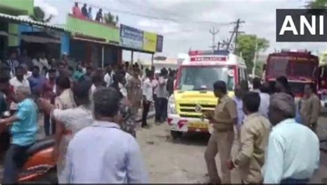 Tamil Nadu Eight People Killed In Fire Cracker Unit Blast