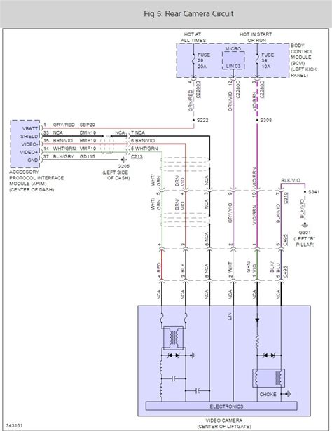 Yada backup camera manual online: Backup Camera Wiring Diagram