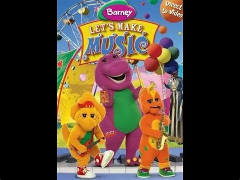 Opening Closing To Barney Let S Make Music Dvd Youtube