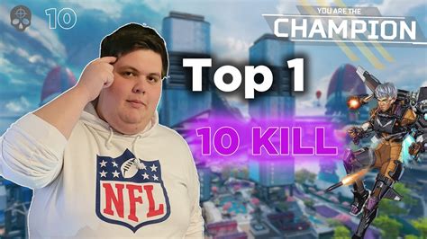 Top 1 10 Kill Stream Moment Youtube