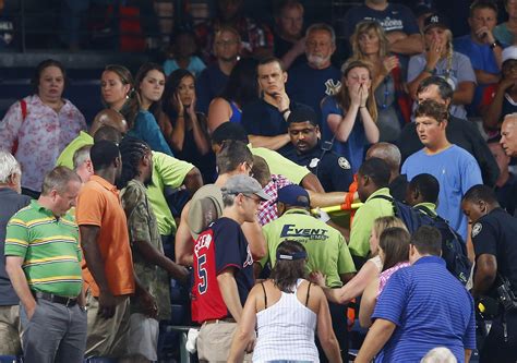 Fan Dies From Fall At Turner Field Third Such Fatality At Park
