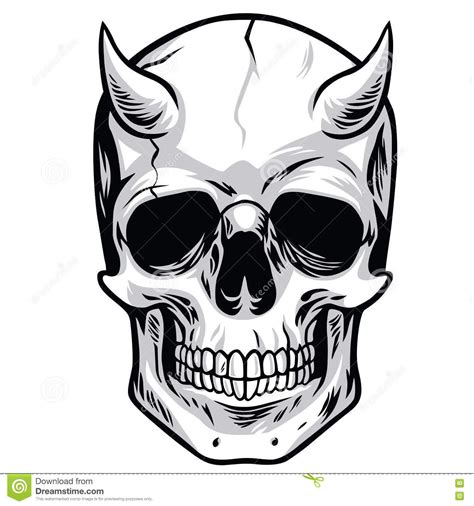 Skull Drawing Easy Scary Jong Shearer