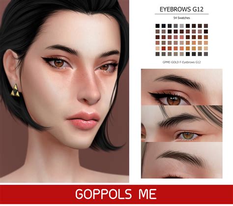 Goppols Me Gpme Gold F Eyebrows G12 Download Hq Mod