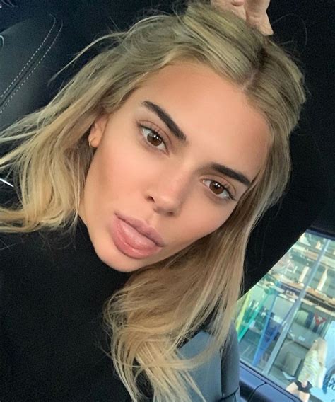 kendall jenner dyes her hair blonde after trip with ‘new man devin booker the sun the sun