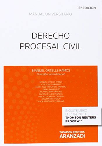 Derecho Procesal Civil Papel E Book Manuales Spanish Edition