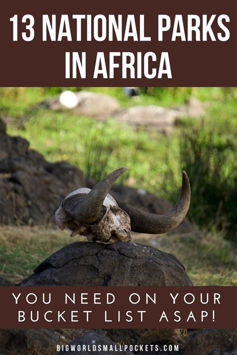 13 National Parks In Africa You Need To Visit Africa Travel Guide