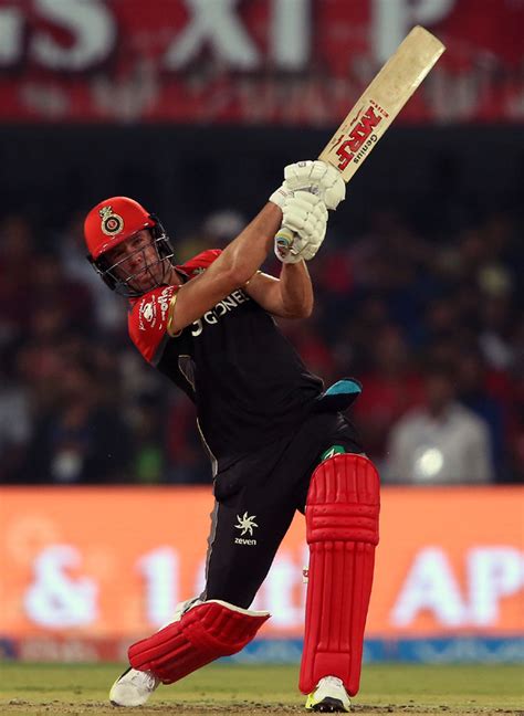 He started playing international cricket in 2004. AB de Villiers blasts 46-ball 89 to lift RCB to 148