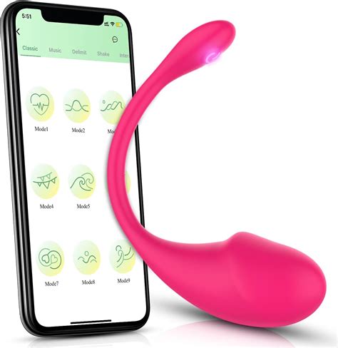 Amazon De Vibrator Mit App Und Bluetooth F R Sie Klitoris Und G Punkt