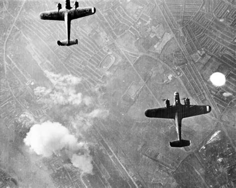 German Dornier Do 17 Bombers Over West Ham London 7 September 1940