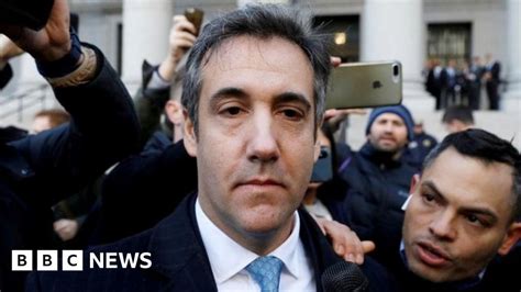 trump ex lawyer michael cohen s help with russia probe revealed bbc news