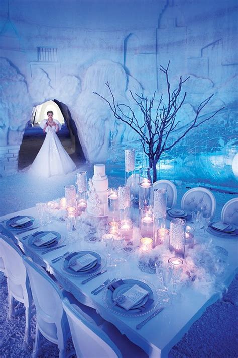 Icy Venue And Tablescape At Snow Village Parc Jean Drapeau Featured