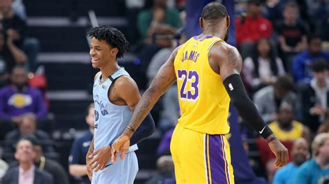 Grizzlies Lakers Morant Travolge Gli Spenti Gialloviola Lakeshow Italia