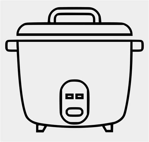 Rice cookers electric cooker bajaj auto cooking ranges, others transparent background png clipart. Rice Cooker Comments - Crock Pot Coloring Page, Cliparts ...