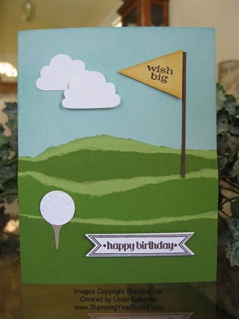 I have a friend that is an avid golfer and what better way to wish her special wishes than. The 25+ best Golf birthday cards ideas on Pinterest | Golf cards, Scrapbook birthday cards and ...