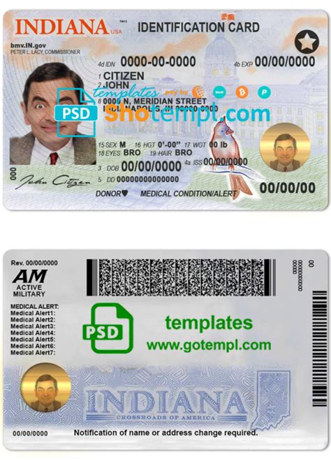 State Id Template