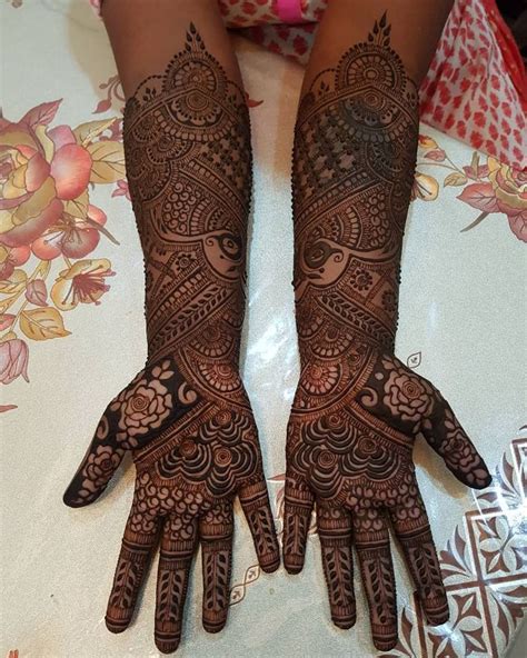 Bridal Front Hand Mehndi Designs From Shainaaz Mehendi K4 Fashion